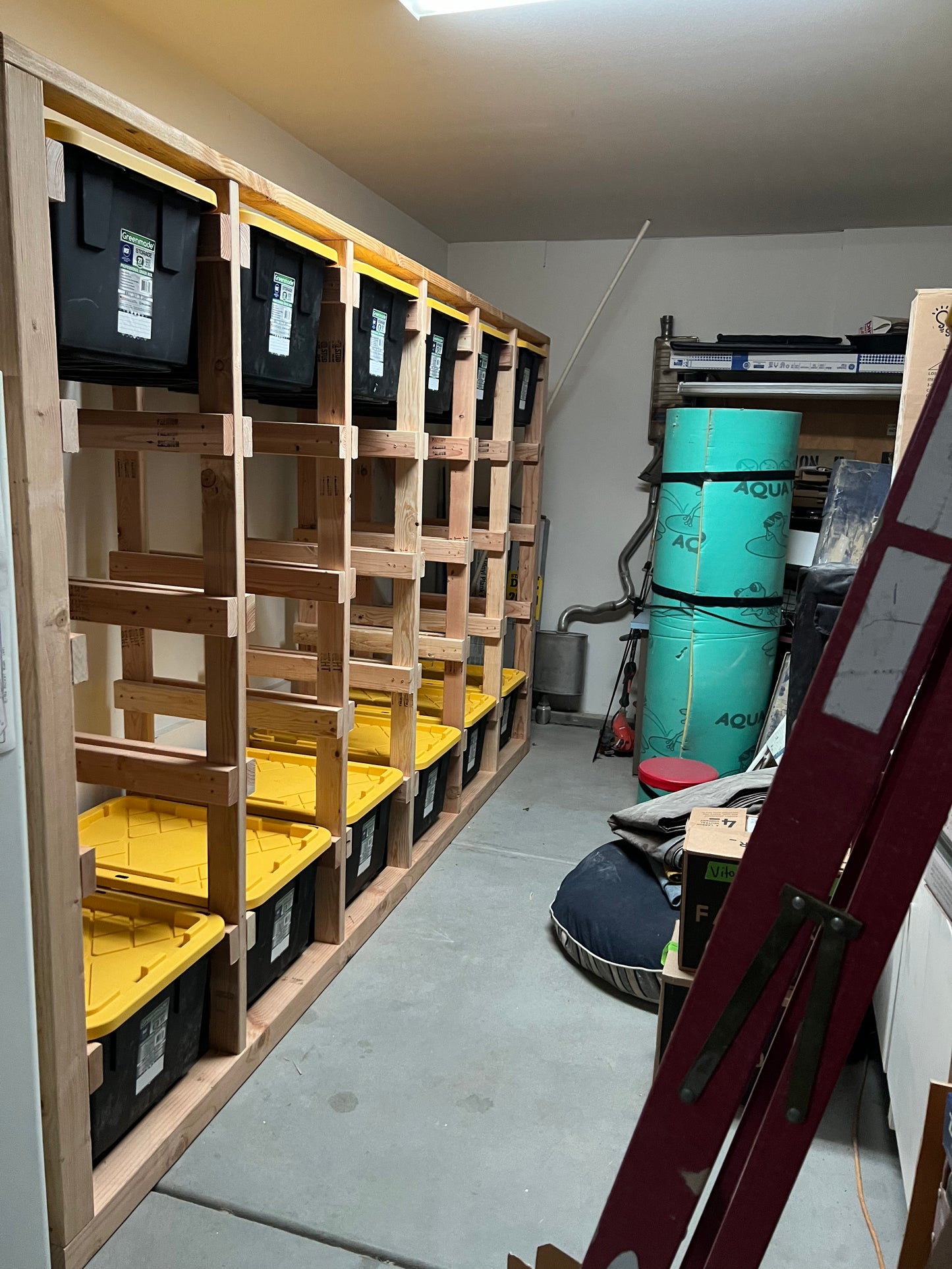 30 Bin Storage Rack